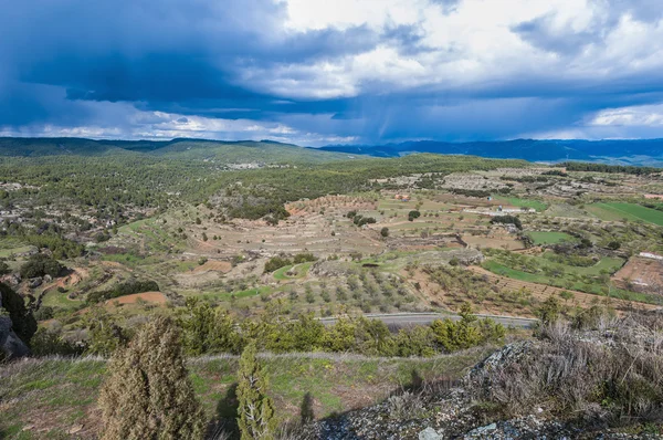Villaggio di Monroyo a Teruel, Spagna — Foto Stock