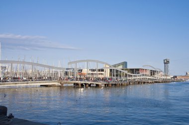 Barcelona, İspanya bulunan de la Fuste pier