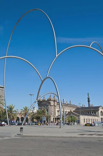 Carbonera Meydanı Barcelona, İspanya — Stok fotoğraf