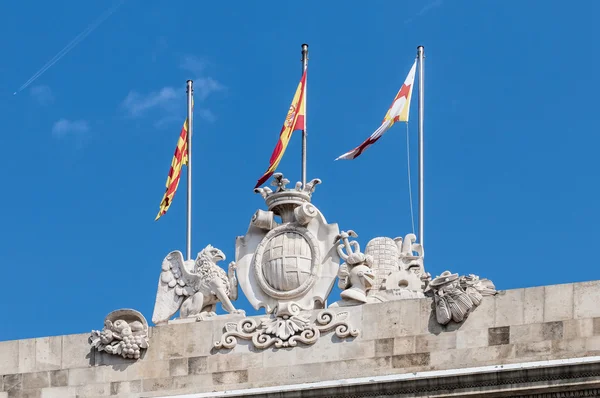Barcelona City hall, Spain — Stock Photo, Image