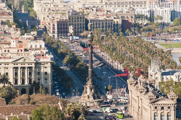 Columbus Monument in Barcelona, Spain — Stock Photo, Image