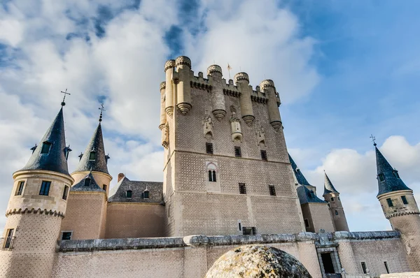 Alcazar of Segovia at Castile and Leon, Spain — Stock Photo, Image