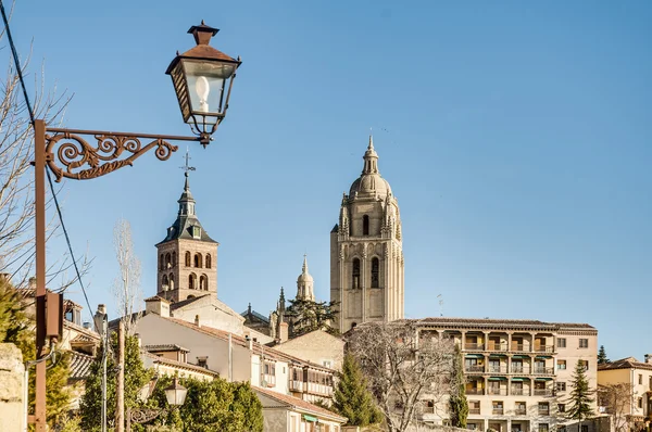 Segovia kathedrale in kastilien und leon, spanien — Stockfoto