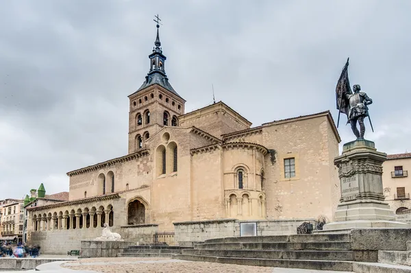 Igreja de São Martinho em Segóvia, Espanha — Fotografia de Stock