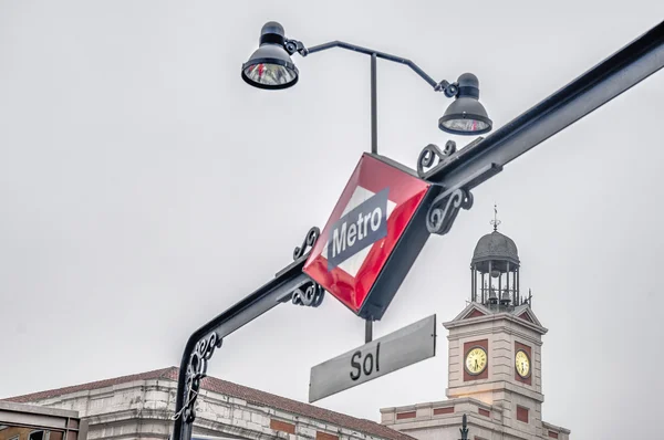 Metropolitana a Madrid, Spagna — Foto Stock