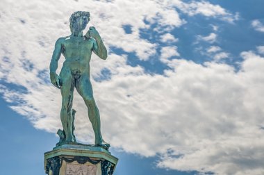 David, piazzale michelangelo, Floransa, İtalya