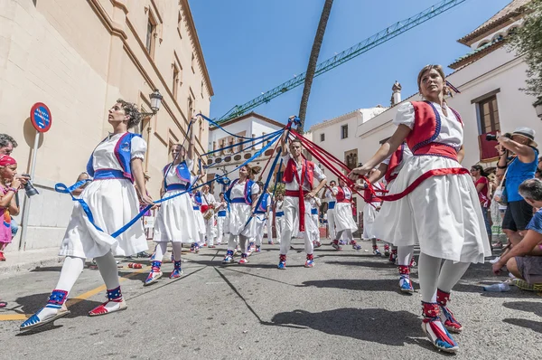 Ball de Cintes em Festa Major em Sitges, Espanha — Fotografia de Stock