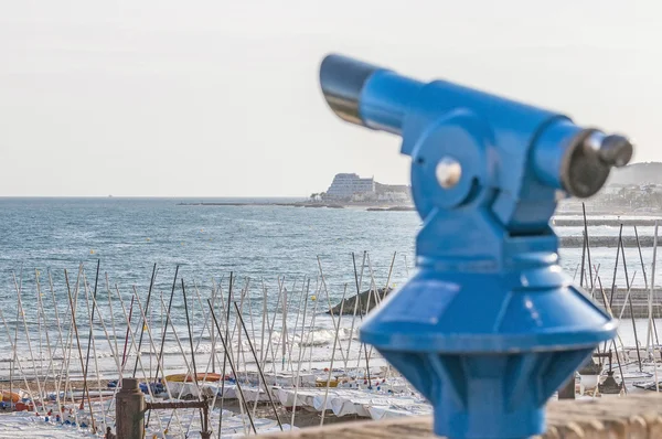 Sitges domkyrka viewpoint, Spanien — Stockfoto