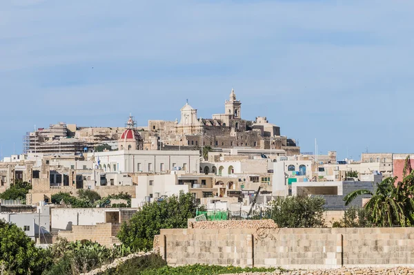 Cathedral in Rabat (Victoria), Gozo Island, Malta. — Stock Photo, Image