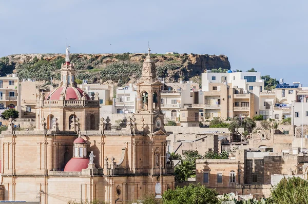 Sacred Heart Parish Church in Rabat, Gozo, Malta. — Stock Photo, Image