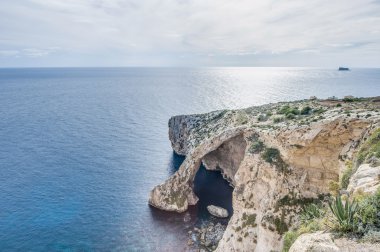 Blue grotto Malta Güney Sahili.