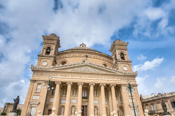 Kirchenrotunde von Mosta, Malta — Stockfoto