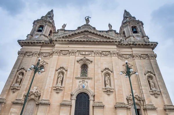 Natività della Vergine Maria a Naxxar, Malta — Foto Stock