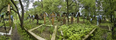 leud Mezarlığı'nda maramures, Romanya