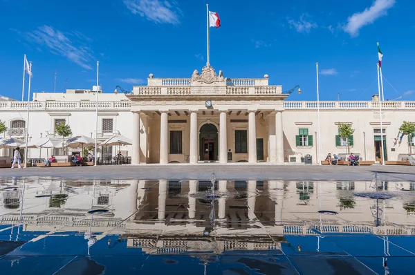 Huvudsakliga guard byggnad i valletta, malta — Stockfoto