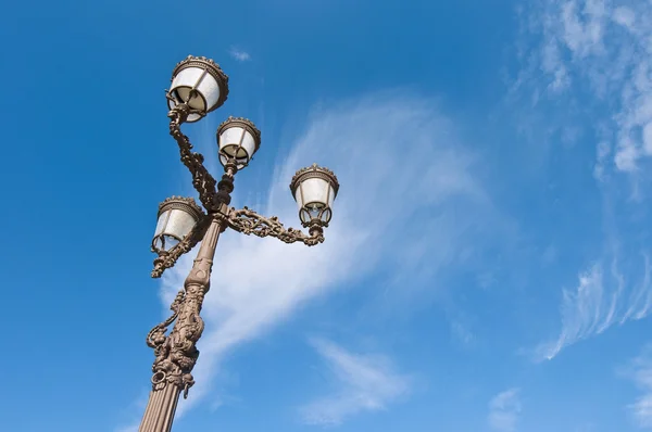 Ισπανική streetlamp — Φωτογραφία Αρχείου