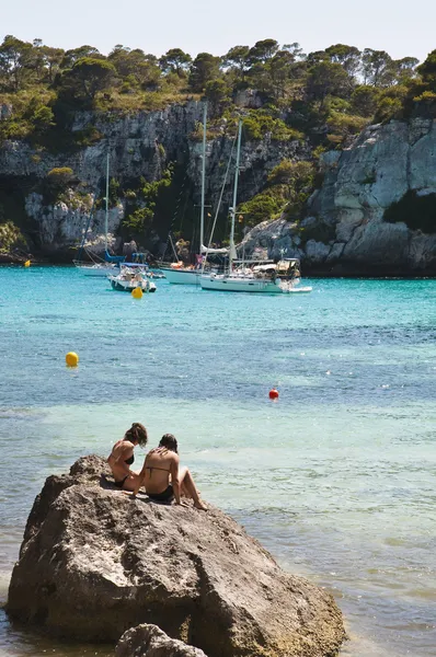 Stranden Macarella — Stockfoto