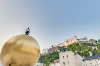 kapitelplatz square, salzburg, Avusturya