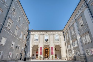residenzgalerie wihtin residenz Sarayı, salzburg, Avusturya