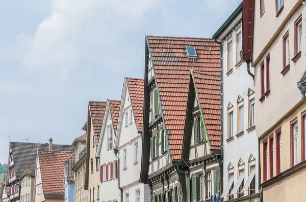 Blarer plein in esslingen am neckar, germanny — Stockfoto