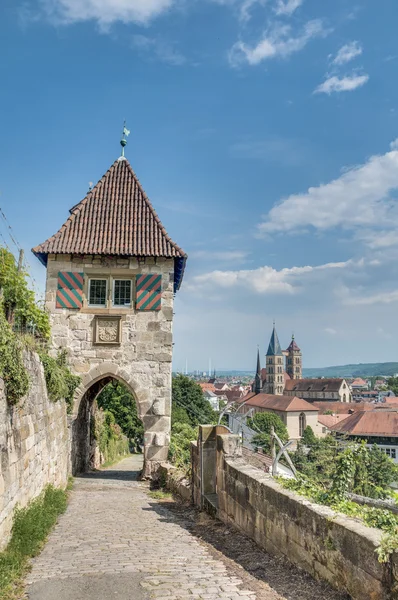 Neckarhaldentor w esslingen am neckar, Niemcy — Zdjęcie stockowe