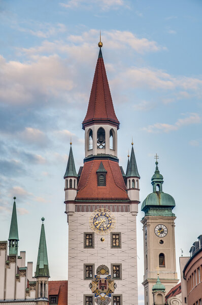 Old Town Hall in Munich, Germany
