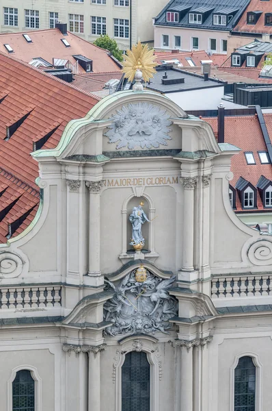 Heilig-geist-kirche Kilisesi, Münih, Almanya — Stok fotoğraf