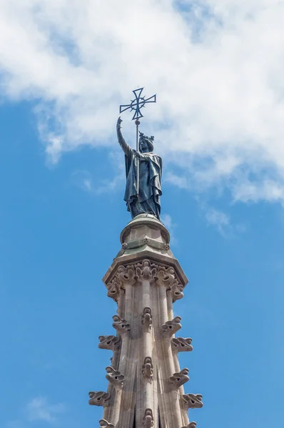 Katedra w Barcelonie w Hiszpanii, w Katalonii, — Zdjęcie stockowe