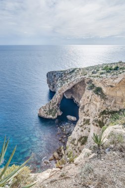 Blue grotto Malta Güney Sahili.