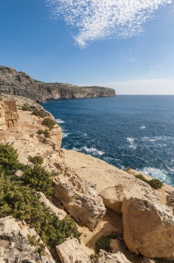 Malta dingli cliffs