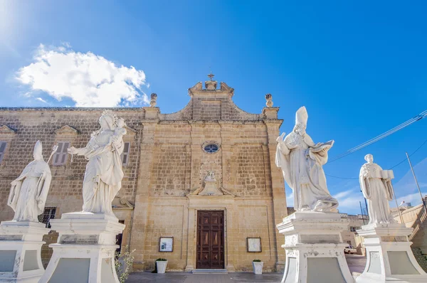 San Agustín en Rabat (Victoria), Gozo, Malta . — Foto de Stock