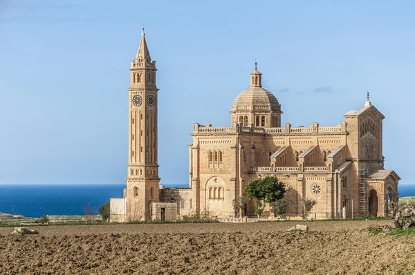 Τα «pinu εκκλησία κοντά gharb του gozo, Μάλτα — Φωτογραφία Αρχείου