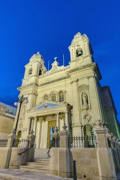 Nuestra Señora del Monte Carmelo en Gzira, Malta — Foto de Stock