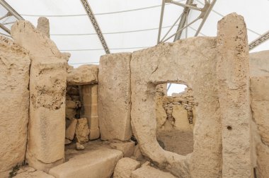 Hagar qim megalitik tapınak Malta