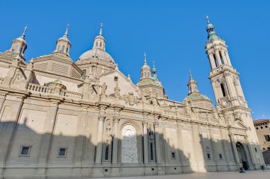 bizim hanım pillar bazilikanın, zaragoza, İspanya