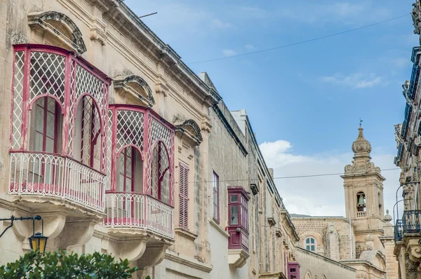 Дом Ингуанес в Мдине, Мальта — стоковое фото
