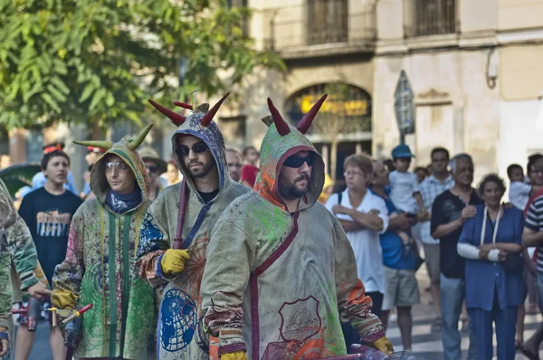 Cercavila på vilanova jag la geltru — Stockfoto