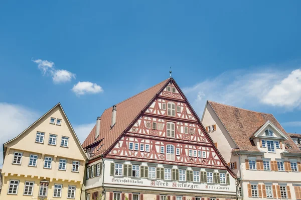 Esslingen pazar meydanında am neckar, Almanya — Stok fotoğraf