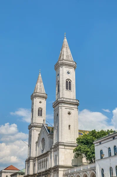 Igreja de Saint Ludwig em Munique, Alemanha — Fotografia de Stock