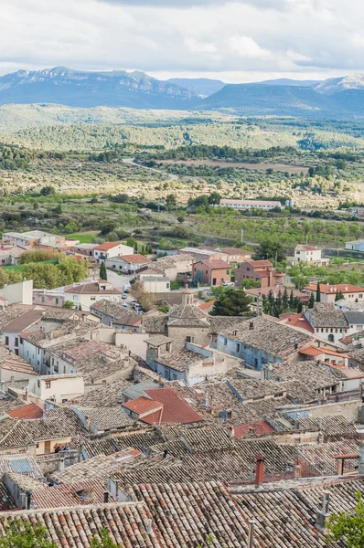 La fresneda wieś w teruel, Hiszpania — Zdjęcie stockowe