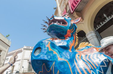 festa sitges, İspanya büyük DRAC fantastik rakam