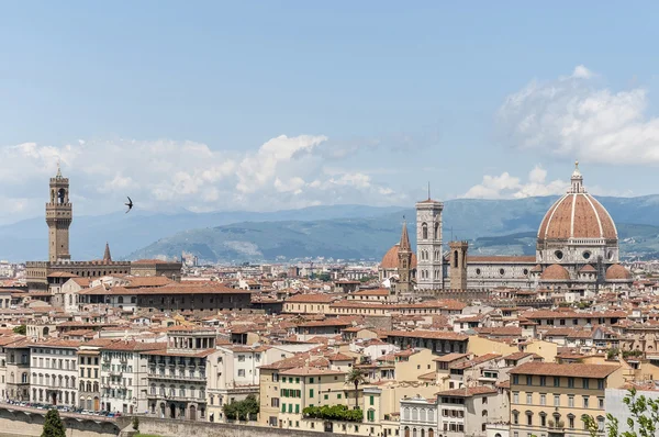 Piazzale michelangelo, İtalya görüldüğü gibi Floransa'nın — Stok fotoğraf