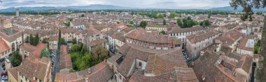 lucca Toskana, İtalya'nın genel görünümü