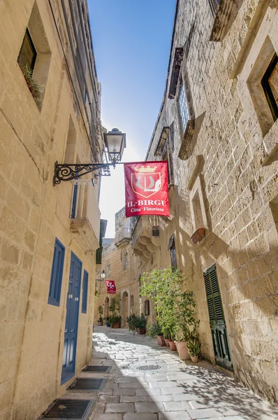 Northwest Street en Vittoriosa, Malta — Foto de Stock