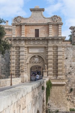 ana kapıdan mdina, malta
