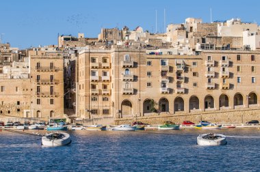 birgu, malta görüldüğü gibi senglea