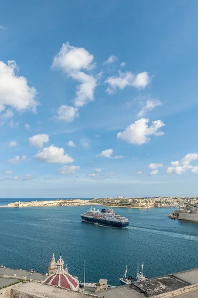 La Valletta Grand Harbour, Malta — Stockfoto