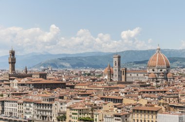 piazzale michelangelo, İtalya görüldüğü gibi Floransa'nın