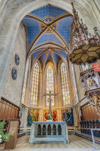 Igreja de Nossa Senhora em Esslingen am Neckar, Alemanha — Fotografia de Stock