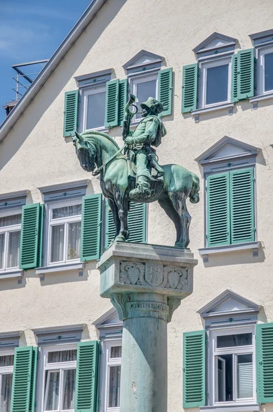 Fontana Michel a Esslingen am Neckar, Germania — Foto Stock